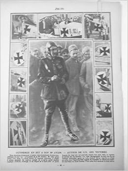 Amazonfr 1917 Guynemer Pilote Combats Avion Multiple - 