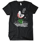 Piranha Strikes Back Womens T-Shirt Video Game Retro Star Novelty Wars