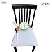 RELIABEST Waterproof Dining Chair Cover Protector - Pack 2 - Perfect for Pets, Kids, Elderly, Restaurants, Party - Machine Washable, Snugly Fit, Removable, Clean The Mess Easily (Beige)