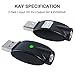 510-Thread USB Smart Charger with Over-Charge Protection, Compatible with Standard 510 Threaded Devices – 2 Pack