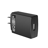 Wall Charger, YUNSONG 2A 10W Universal Travel USB Power Adapter for iPhone X/8/7/7 Plus/6s/6s Plus, iPad Pro/Air 2/mini 3/mini 4, Samsung S4/S5, and More (Black-1Port)