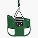 Funmily Toddler Swing Seat, High Back Full Bucket Swing with 60 inch Plastic Coated Swing Chains & 2 Snap Hooks Fully Assembled Swing Set (Green)