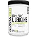 NutraBio 100% Pure L-Leucine - Muscle Recovery and Support - Naturally Fermented Free Form Amino Acid - Vegan, Non-GMO, Gluten Free - (500 Grams)
