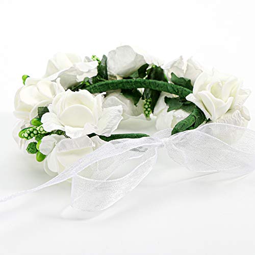 3 otters Flower Girl Veil, Communion Veils for Girls Lace Flower Veil Girls First Communion Veils Children\'s Wedding Veil with a White Wristband