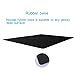 Qcute Mouse Pad, Gaming Aluminum Mouse Pad 9.45 X 7.87 Inch W Non-Slip Rubber Base & Micro Sand Blasting Aluminum Surface for Fast and Accurate Control (Large, Rose Gold)