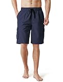 TM-MSB01-NVY_Medium Tesla Men's Swim Trunks Quick dry Water Beach Board Shorts MSB01/MSB02/MSB03