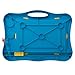 ikidsislands IKS77B [Travel Size] Color Magnetic Drawing Board Kids & Toddlers - Non Toxic Mini Magna Sketch Doodle Educational Toy Boys 1 Pen & 2 Stamps (Blue)