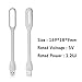 AFUNTA 5 pcs Mini USB LED Light Adjust Angle Portable Flexible Led Lamp with USB for powerbank PC Laptop Notebook Computer Keyboard Outdoor Energy Saving Gift Night Book Reading Lamp