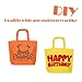 TANGDIAABBCC Zymise Party Favor Gift Bags with Handles, 9 Colors Non-Woven Party Gift Tote Bags Treat Bags, Pack of 62