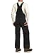 Carhartt Men's Quilt Lined Zip To Thigh Bib Overalls,Black,38 x 30