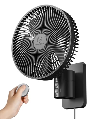 Shinebella 8.5 Inch Wall Mount Fan