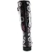 Women's Puddles Rain and Snow Boot Multi Color Mid Calf Knee High Waterproof Rainboots