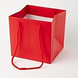 Sigsworths Florist Sundries10 x OASIS® PORTO BAGS - RED Floral Flower Hand Tied Bouquets, Gifts & Plants