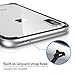 ESR iPhone X Bumper Case, Metal iPhone Frame Armor with Soft Inner Bumper[No Signal Blocking][Raised Edge Protection] for iPhone X(Silver)
