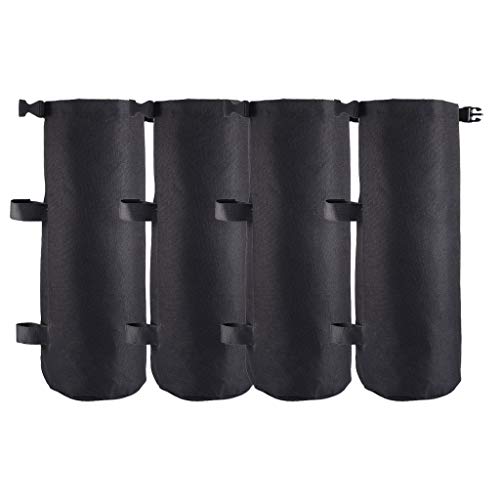 Canopy Weight Bags Set of 4,Sunsee Tent Beach Extra Large Pop Up Canopy Leg Weights Sand Bags Suitable for Canopy Tent Instant Outdoor