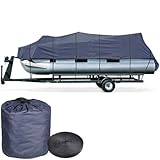Yescom 600D Oxford Blue 21-24ft Pontoon Boat Cover