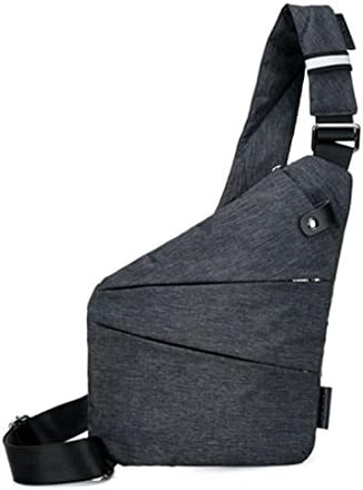 Mens Chest Bags,Toponly Mens Chest Bags Canvas Travel Crossbody Messenger Bag (Fashion A Gary)