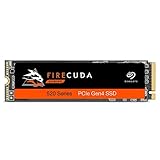 Seagate Firecuda 520 500GB Performance Internal Solid State Drive SSD PCIe Gen4 X4 NVMe 1.3 for Gaming PC Gaming Laptop Desktop (ZP500GM3A002)