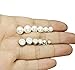 FUNRUN JEWELRY 30 Pairs Multiple Stud Earrings for Women Men Pearl Crystal Ball Piercing Earrings Set