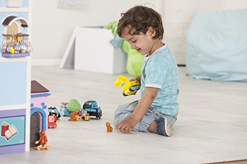 Dickie Toys - Helden der Stadt, Paul Polizei, Das Polizeiauto mit Licht, Originalen Liedern, Sounds und Freilauffunktion, inkl. Sammelkarte mit Geheimcode – Bild 5