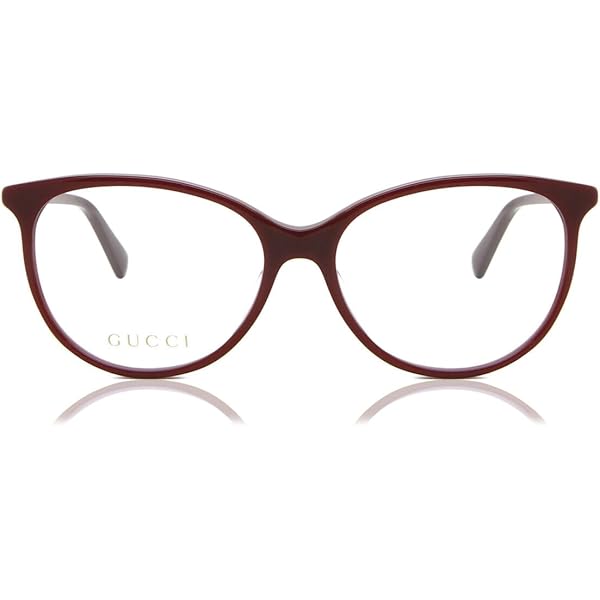 Gucci Square/Rectangle Optical Frames Blue Eyewear Made In