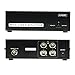 Optimal Shop 4 Ports BNC Video Splitter 1 in 4 Out BNC Coaxial TV CCTV DVR Composite Video Adapter Black