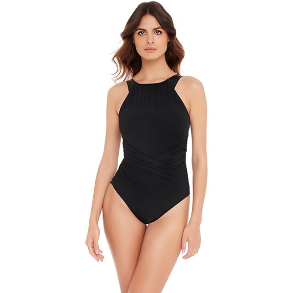 Magicsuit Women's Swimwear Moto Chic Sean Soft Cup Zipper