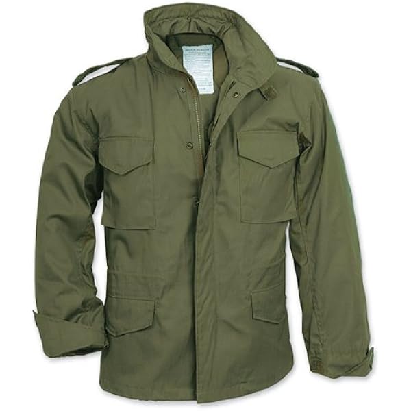 M MCGUIRE GEAR M-65 NyCo Field Jacket, All-Season Outerwear Coat