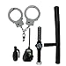 Fedio Kid’s Police Officer Costume 9 Pieces Policeman Role Play Dress up Set for Childrens(Ages 3-5)