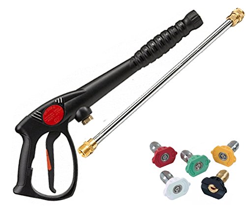Pressure Parts 8108.9039.60 Spray Gun, Wand, Lance & Nozzle Kit for 3200psi Pressure Washers