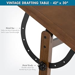 Studio Designs Vintage Drafting Table - Antique