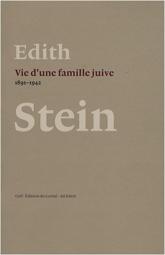 Vie d'une famille juive