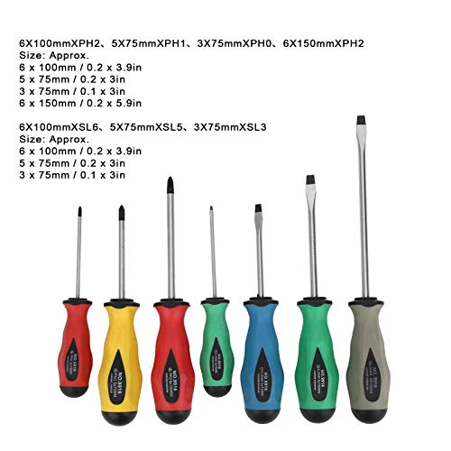 Präzisions-Schraubendreher-Set, tragbarer, tragbarer 7-teiliger Torx-Schraubendreher-Satz aus legiertem Stahl Praktisch… – Bild 6