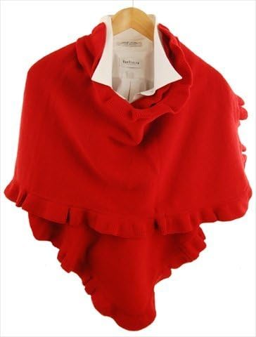 Catherine Lillywhite HA1106RD Ruffle Wrap Red