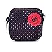 Spinner Skins Neoprene Dance Half Soles and Pouch-Flamenco Rose-L