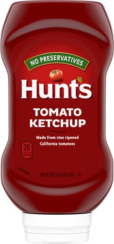 HUNT’S TOMATO KETCHUP, 20 OZ
