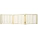 Four Paws Expandable Dog Gate, Wood Gate for Dogs, 3-Panel