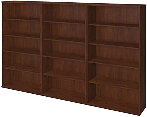 Scranton & Co 66H 3 Piece Bookcase Set in Hansen Cherry