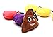 Emoji Party Favor For Kids, 34 Pack 2” Emoji Keychain Party Decoration Supplies, Mini Plush Pillows Gifts For Goody Bag Filler