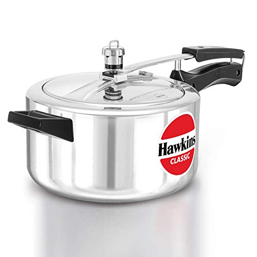 HAWKINS Classic CL40 4Liter New Improved Aluminum Pressure Cooker