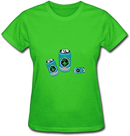 ShuminRZ Hip Hop Can Women's Short Sleeve T ShirtSize S Color KellyGreen