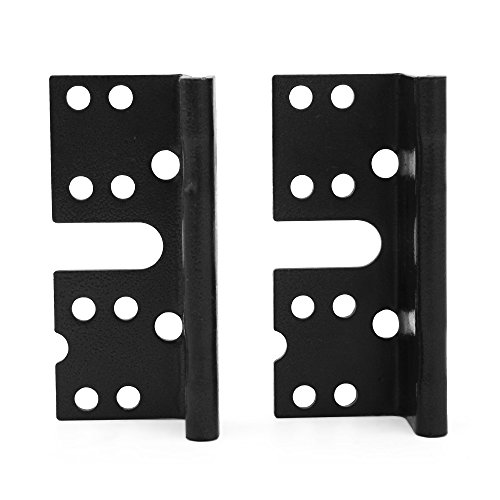 Headboard/Footboard Bed Rail Hanger Bracket for 2" Double Hook Plate 3-3/4" - Thumbnail 3