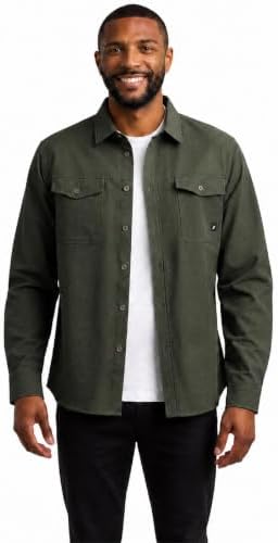 Amazon.com: Mercer+Mettle Unisex Double-Knit Snap Front Jacket