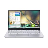 Acer Swift X SFX14-42G-R607 Creator Laptop | 14” Full HD 100% sRGB | AMD Ryzen 7 5825U | NVIDIA RTX 3050 Ti Laptop GPU | 16GB LPDDR4X | 512GB SSD | Wi-Fi 6 | Backlit KB | Windows 11