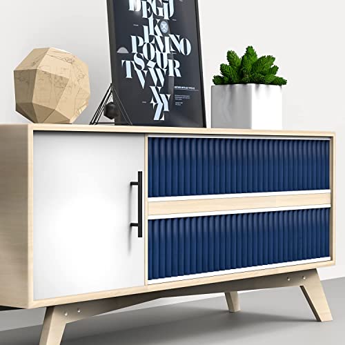 Black Cabinet Handles, Set of 5 Kitchen Cabinet Pulls, Matte Black Cabinet Hardware Bedroom Drawer Pull, T Bar Handles Girls Dresser Pulls, Cupboard Pull Handles- 5.9\