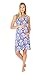 Baby Be Mine Maternity Nursing Gown Sleeveless Nightgown Pregnancy (Large, Brie)