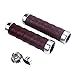 KINGOU Ergonomic Design Leather Handlebar Grip for Bicycle/Fixed Gear/Mountain/Folding Bike Double Lock-on Bar Grip …