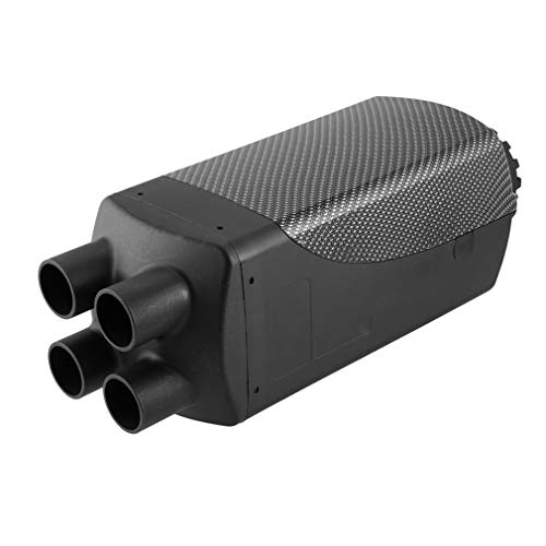 12V 8KW diesel Air Heater Vent,Duct,Caravan Bus Motorhome +Remote Control+LCD,black