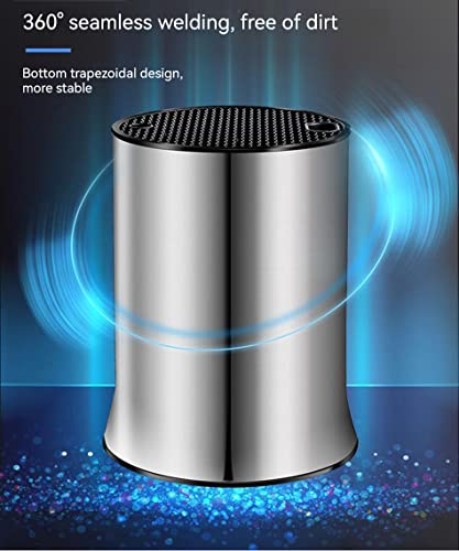 XXL Universal Knife Block Holder, 304 Stainless Steel Without Knives, Detachable for Easy Cleaning, Rust Proof