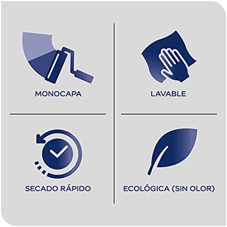 Cores da pintura de parede monocamada 4 L Bege do Mundo Nepal Intermediário
